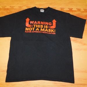 Sarcastic Approach with Caution T-shirt LG